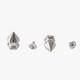 Plastic Tree Style Cone Studs with Base Pin - (Pack of 100)